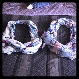 Two scarves